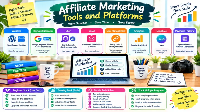 affiliate marketing tools and platforms 