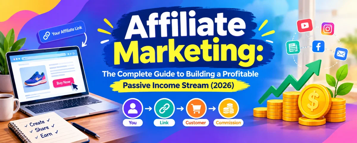 Affiliate Marketing: The Complete Guide to Building a Profitable Passive Income Stream (2026)