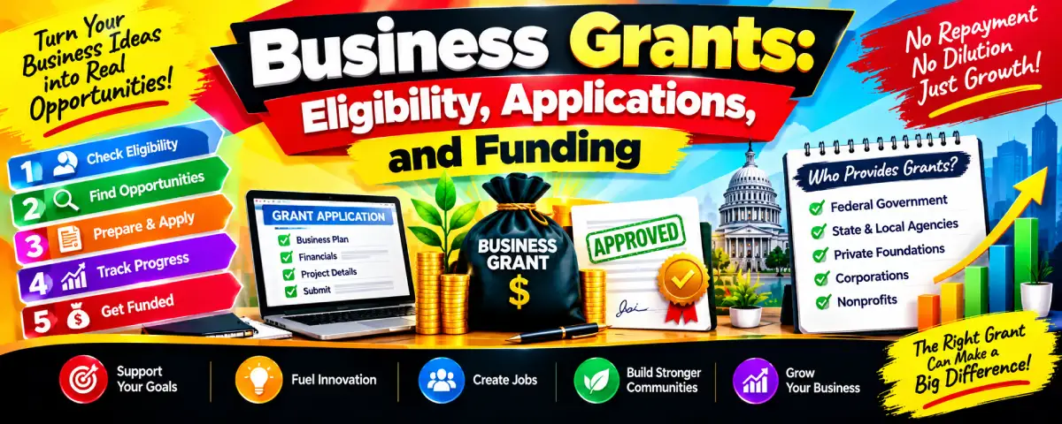 Business Grants: Eligibility, Applications, and Funding