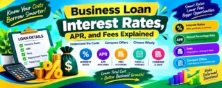 Business Loan Interest Rates, APR, and Fees Explained