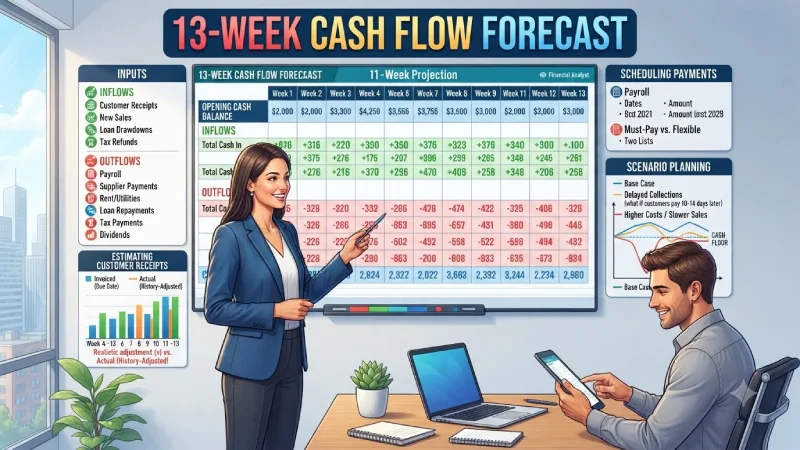 cash flow forecast