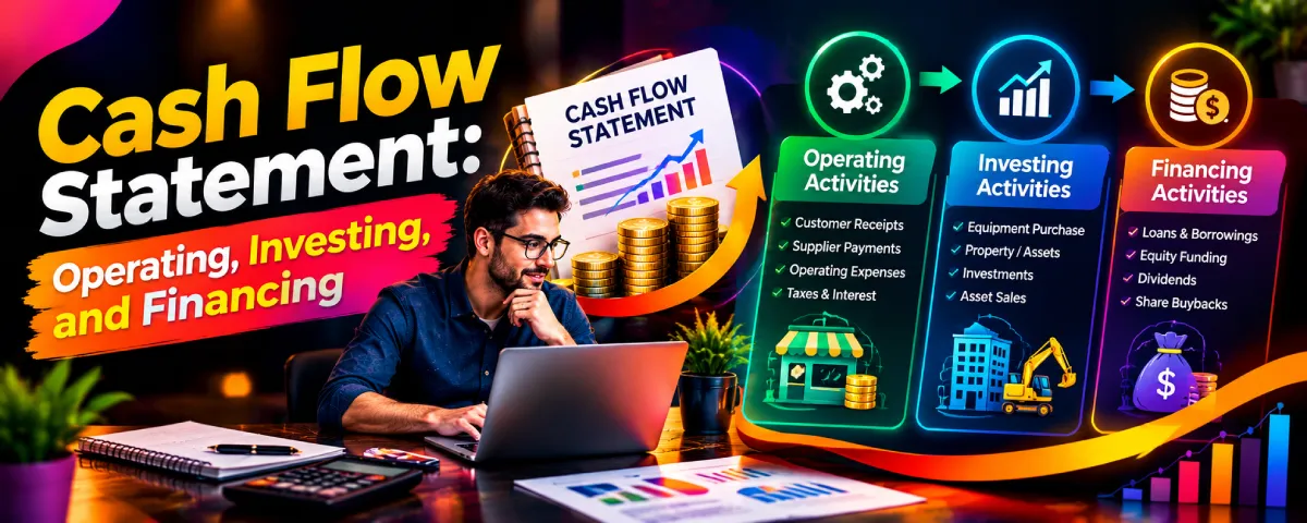 Cash Flow Statement: Operating, Investing, and Financing