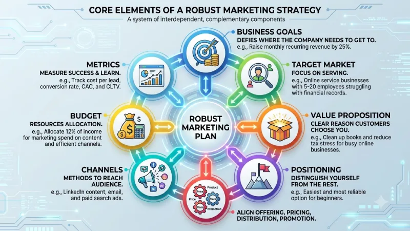 core elements of a marketing strategy