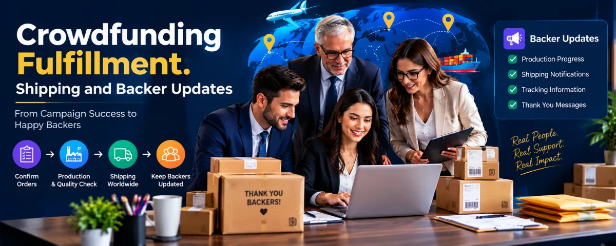 Crowdfunding Fulfillment: Shipping and Backer Updates