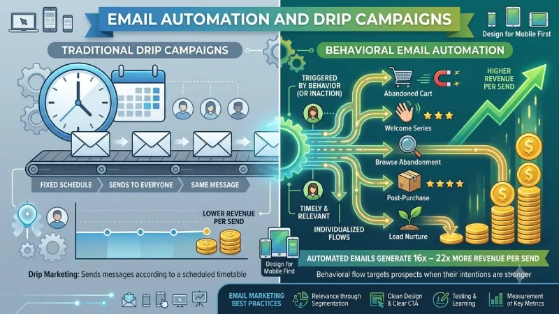 email automation and drip campaigns 