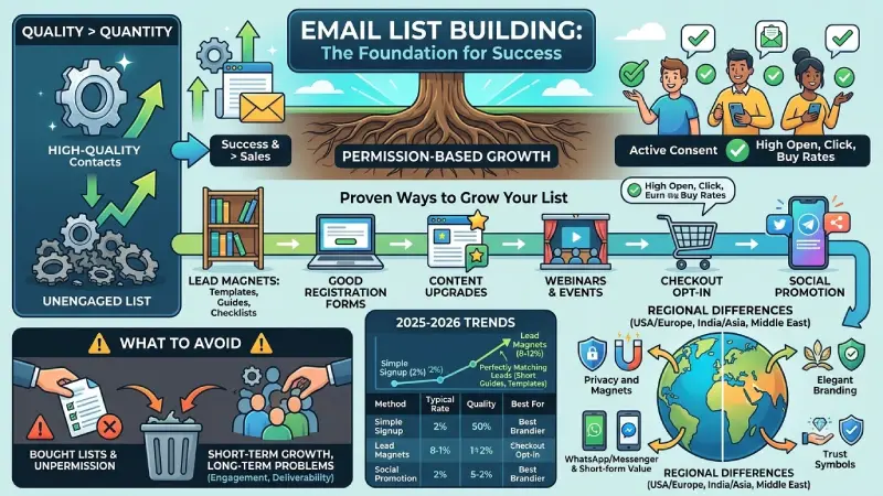 email list building