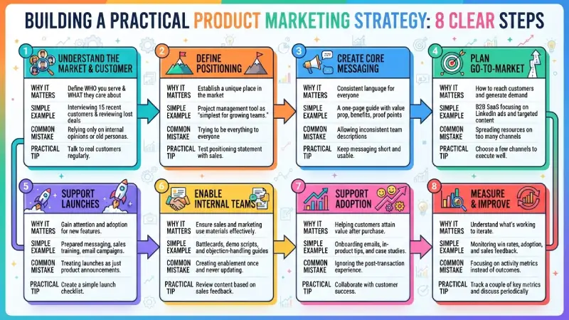 how to build a product marketing strategy