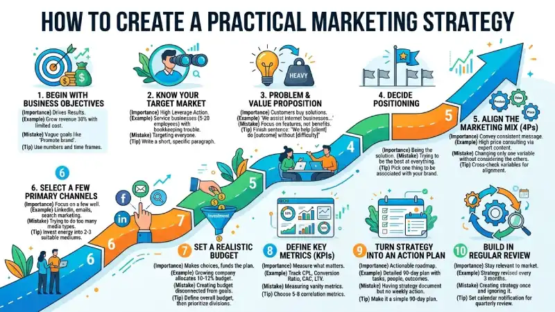 how to create a marketing strategy