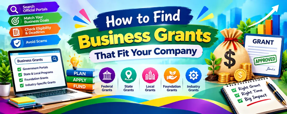 How to Find Business Grants That Fit Your Company