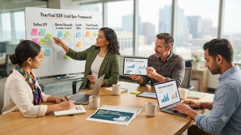 how to use or apply b2b lead generation 