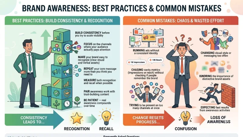 how to use or apply brand awareness