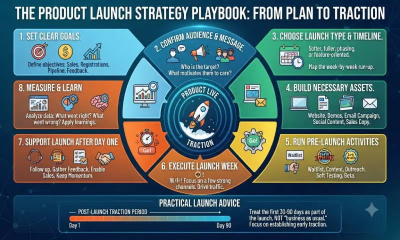 how to use or apply product launch strategy