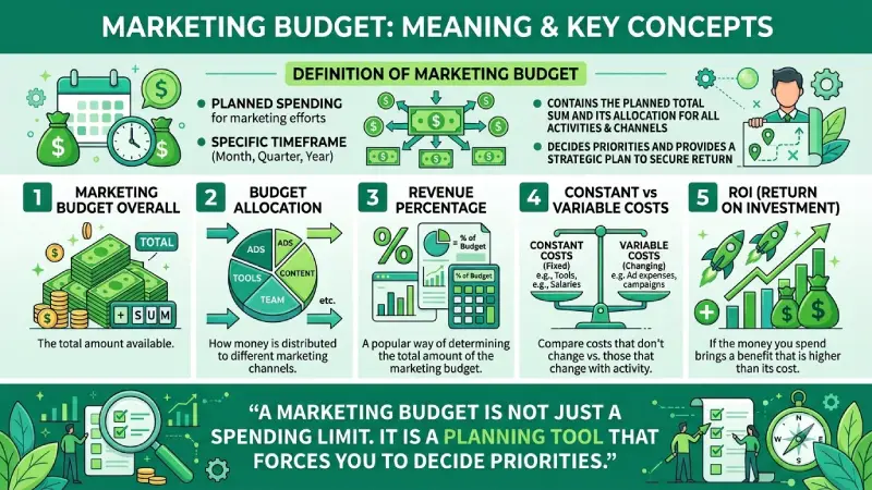 marketing budget: meaning and key concepts