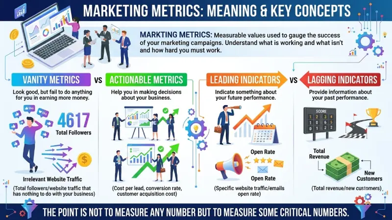 marketing metrics meaning and key concepts