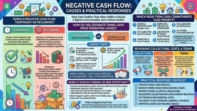 negative cash flow