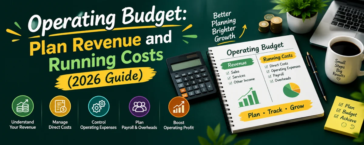 Operating Budget: Plan Revenue and Running Costs (2026 Guide)