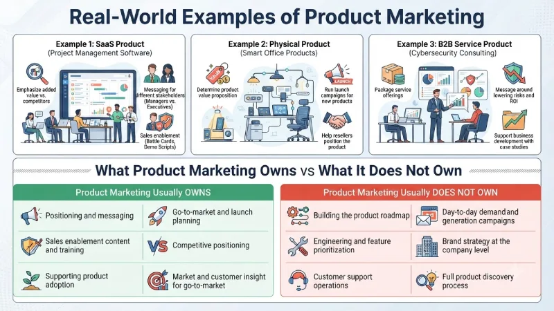 real-world examples of product marketing