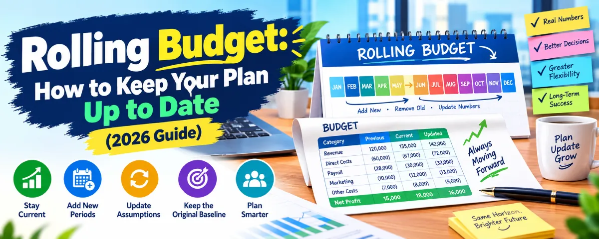 Rolling Budget: How to Keep Your Plan Up to Date (2026 Guide)