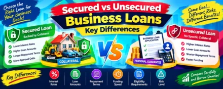 Secured vs Unsecured Business Loans: Key Differences