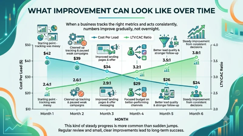 what improvement can look like over time