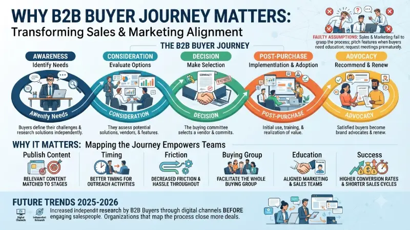 why b2b buyer journey matters