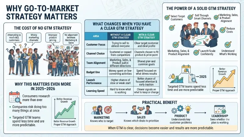 why go-to-market strategy matters 