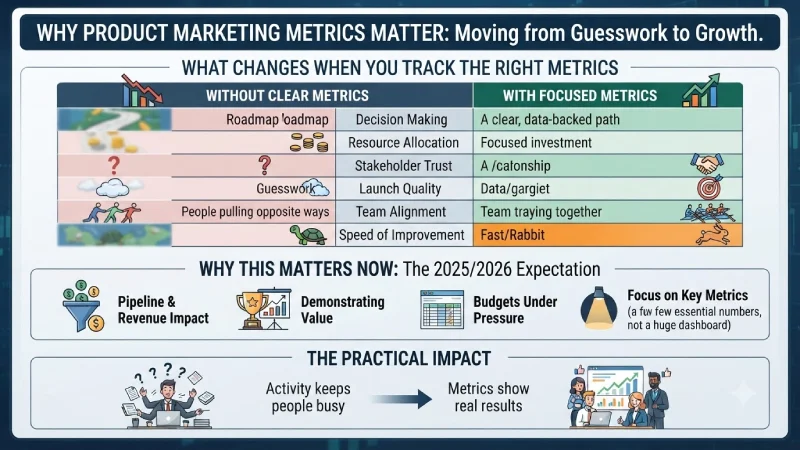 why product marketing metrics matter