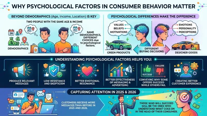 why psychological factors in consumer behavior matter

