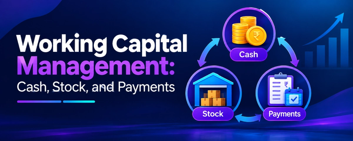 Working Capital Management: Cash, Stock, and Payments